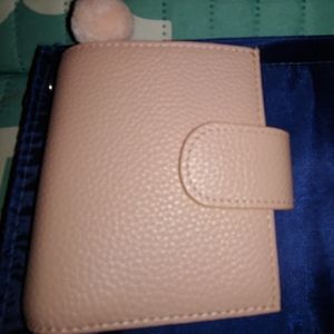 Micro/mini moterm 3 ring planner with removable rings, pink in color
